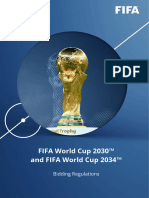 Bidding Regulations FIFA World Cup 2030 and 2034
