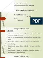 Testing of IM