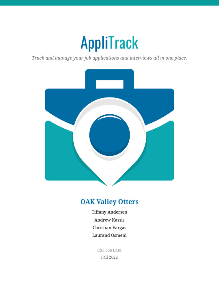 Applitrack Final Project Report PDF