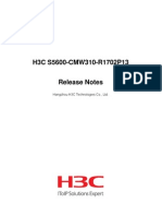H3C S5600-CMW310-R1702P13 Release Notes