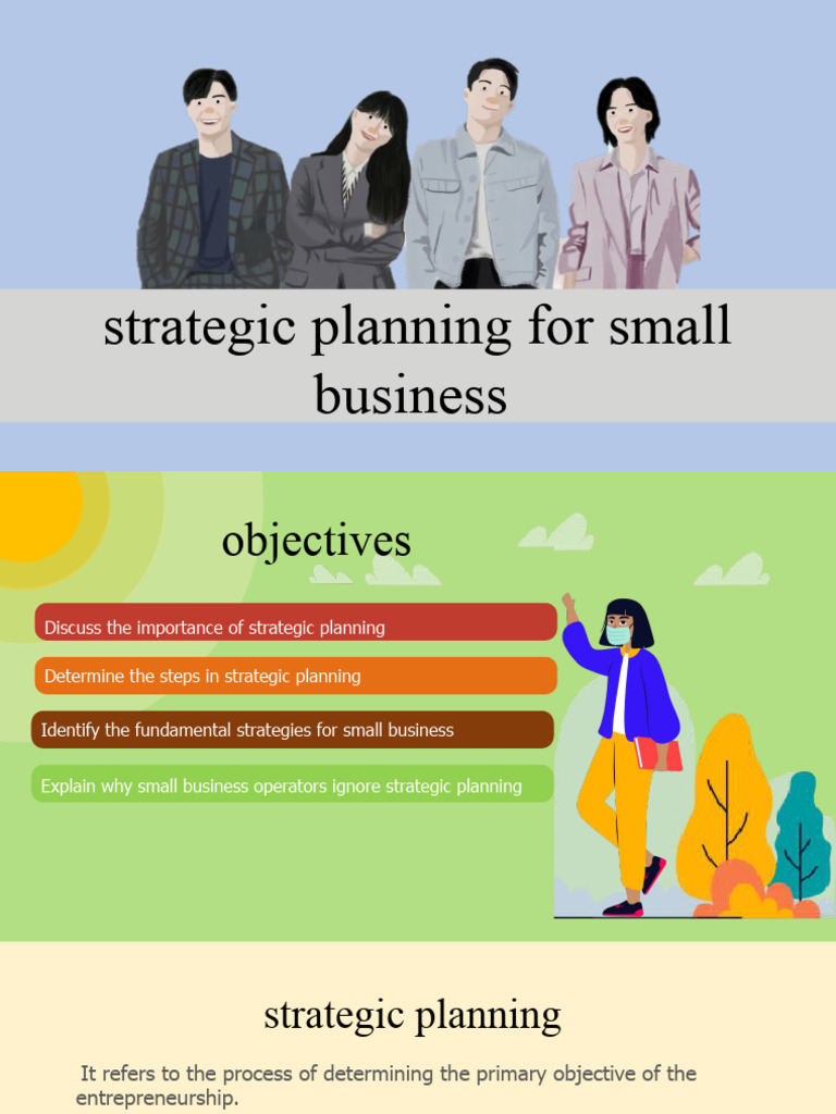 Strategic Planning For Small Business | PDF