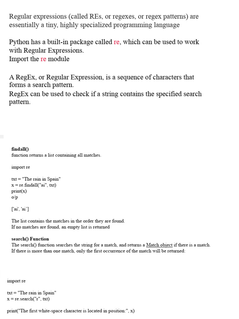Re Exp Pdf Regular Expression Computing