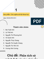 Bài Thuyết Trình Nhóm 1- Cnxhkh