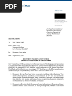 New Venture Fund Document Preservation Notice Redacted