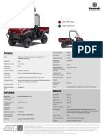 2020 Mule 4010 4x4 Es La Spec Sheet