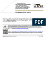 SEI - UTFPR - 3551767 - Declaração - Orientação - Felipe Talarico