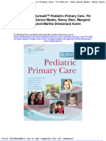 Test Bank For Burns Pediatric Primary Care 7th Edition Dawn Garzon Maaks Nancy Starr Margaret Brady Nan Gaylord Martha Driessnack Karen Duderstadt 2 Download