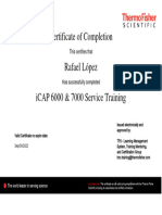 Certificación en ICP - OES