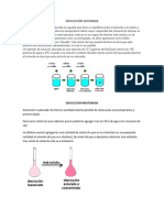 Disolucion Saturada