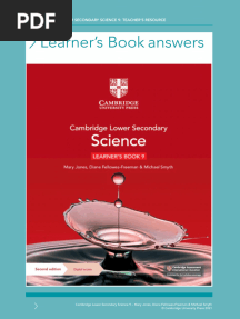 Lower Secondary Science Learner 9-Answers