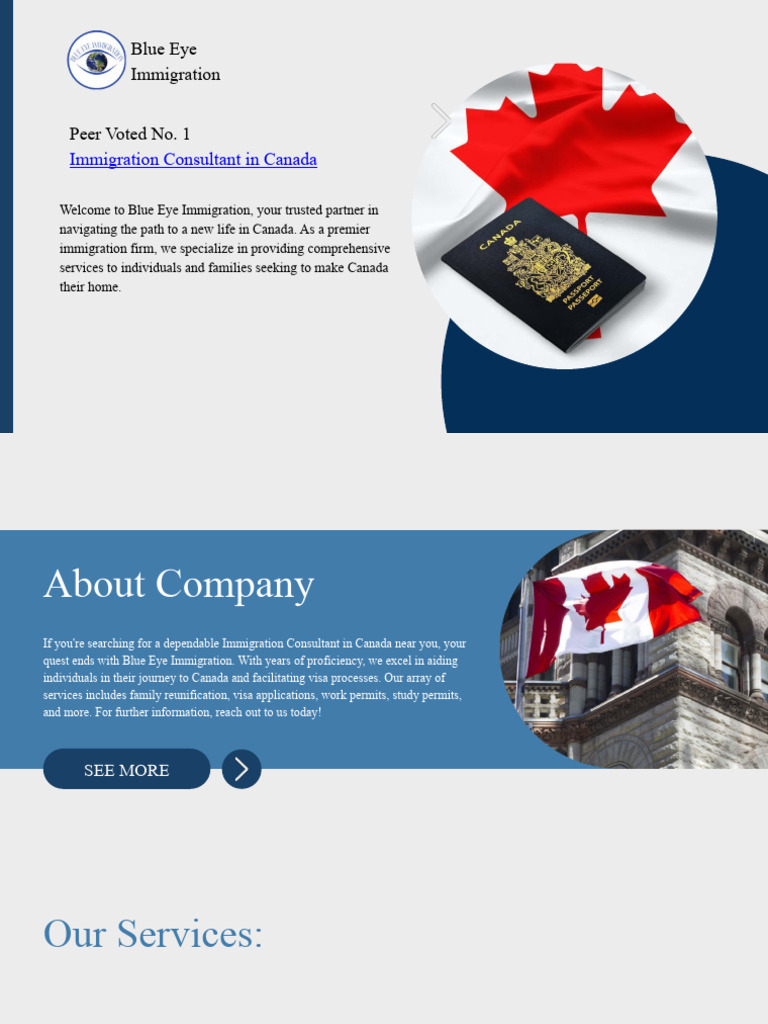 Blue Eye Immigration | PDF