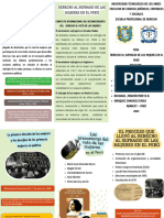 Folleto Informativo Autismo Juvenil Azul