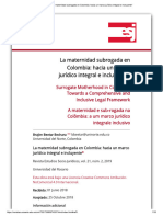 La Maternidad Subrogada en Colombia