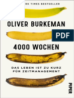 O. Burkeman 4000 Wochen
