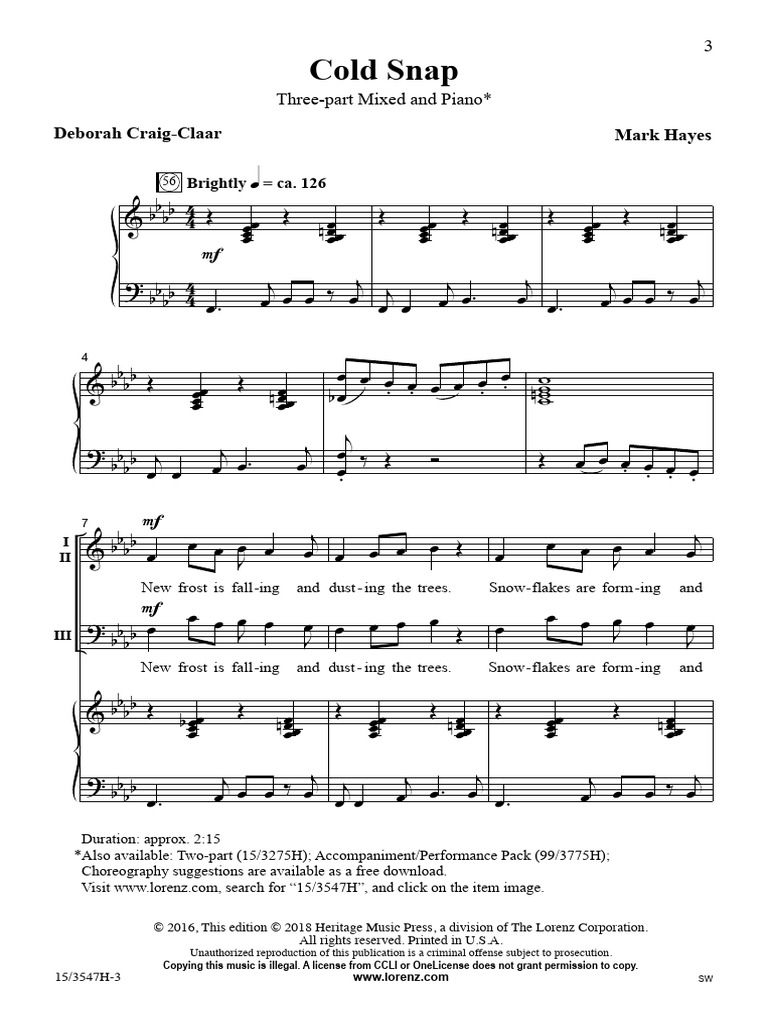 Cold Snap PDF
