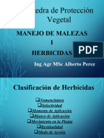 Herbicidas I. Control Químico de Malezas