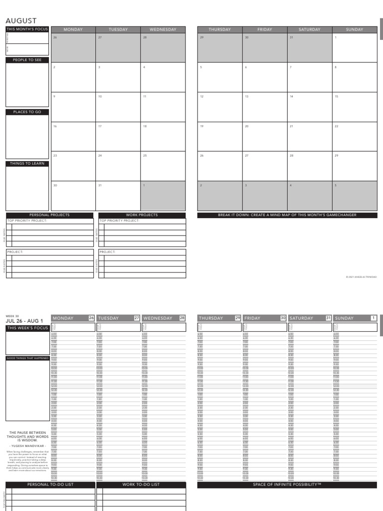 Passionplanner | PDF | Psychology | Psychological Concepts