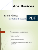 Conceptos Basicos de Salud Publica