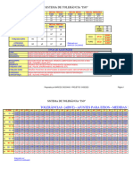 TABELA DE TOLERANCIA ISO