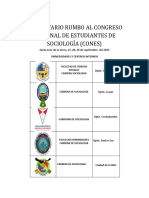 Estatutario Rumbo Al Congreso Nacional de Estudiantes de Sociología