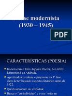 2 Fase Modernista (1930-1945)