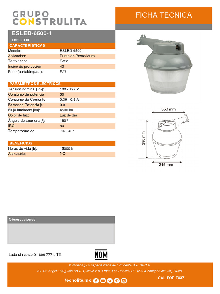 esled-6500-1-datasheet-pdf