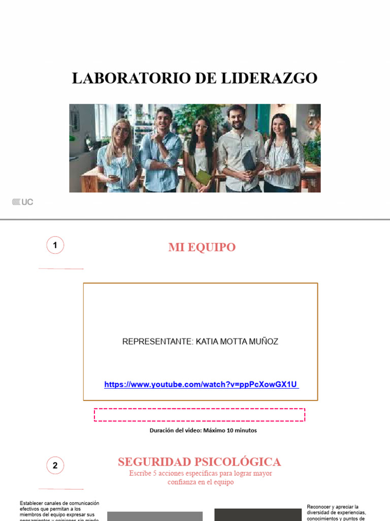 Pa 3 - Lab Liderazgo | PDF | Crecimiento personal y profesional ...