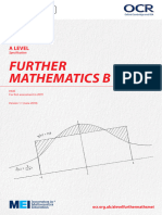 Further Mathematics Specification