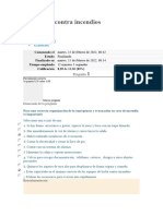 Examen de Protecion Contra Incendios