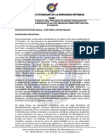 Análisis Estratégico Del Proceso de Desestabilización Regional y Su Incidencia en La Estabilidad Democrática