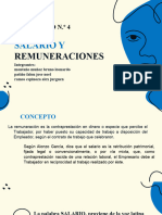 SALARIO Y REMUNAECIONES