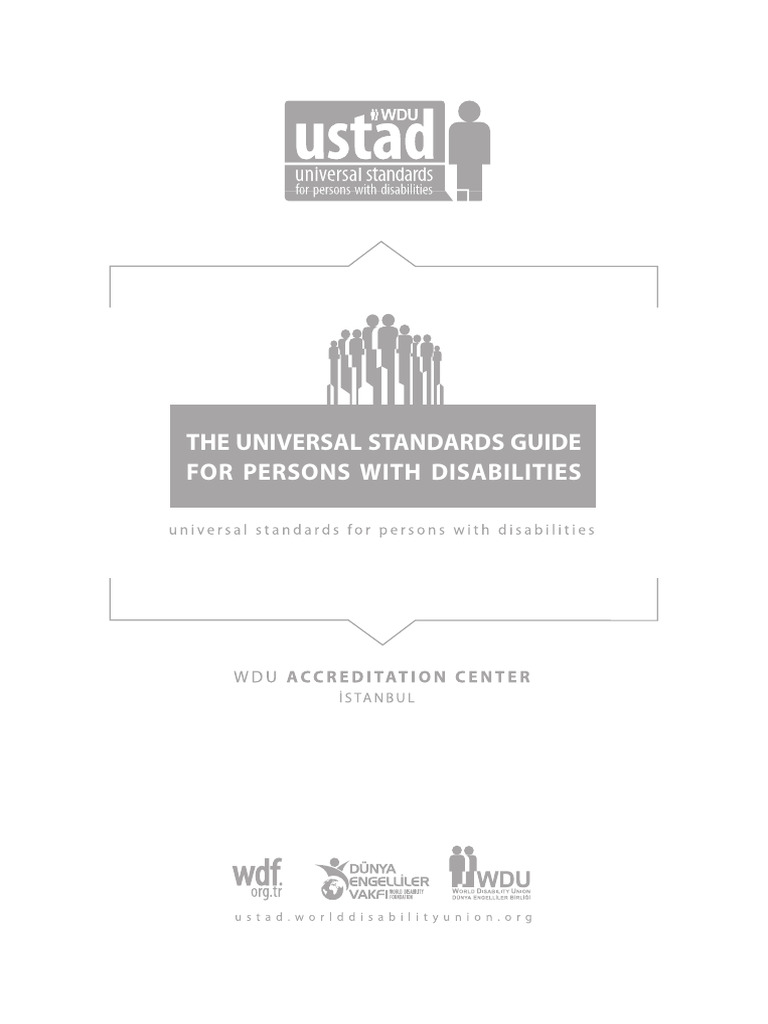 The Universal Standards Guide For Persons With Disabilities PDF