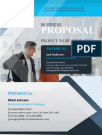 Business Proposal Template With Project Budget Outline