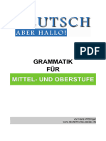 Aber Hallo - Grammatik Mittel - Und Oberstufe