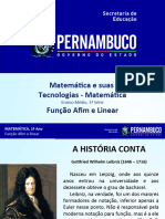 Função Afim e Linear