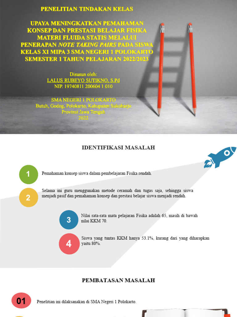 Tugas Penelitian Note-Taking Pairs Mata Pelajaran FISIKA.. | PDF