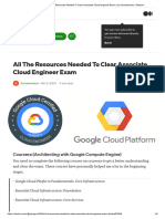 All The Resources Needed To Clear Associate Cloud Engineer Exam - by Sarveshwaran - Medium