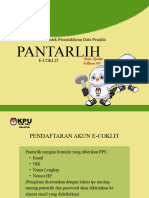 Materi Bimtek Coklit Pantarlih E-Coklit