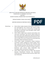 KMK No. HK.01.07 - MENKES - 1295 - 2022 Tentang Komite Nasional Seleksi Obat Dan Fitofarmaka