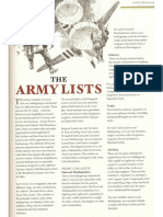 Battlegroup - Overlord Army Lists