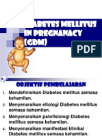 Diabetes Mellitus in Pregnanacy