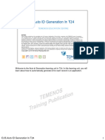 CUS19.Auto ID Generation in T24