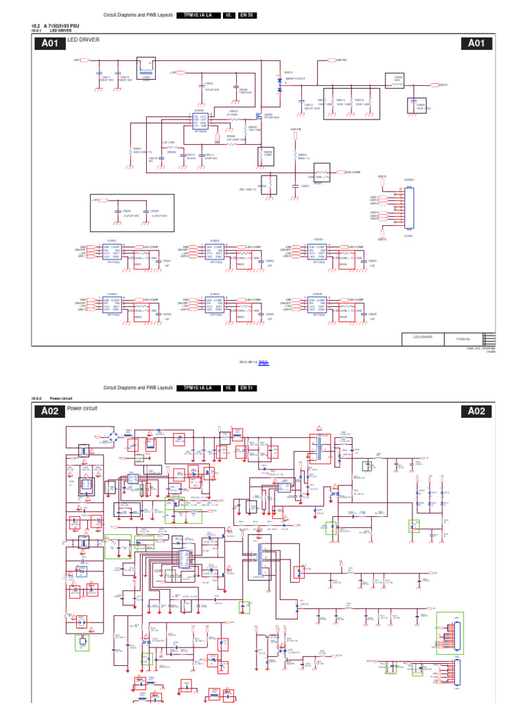 Circuit Diagrams and PWB Layouts | PDF
