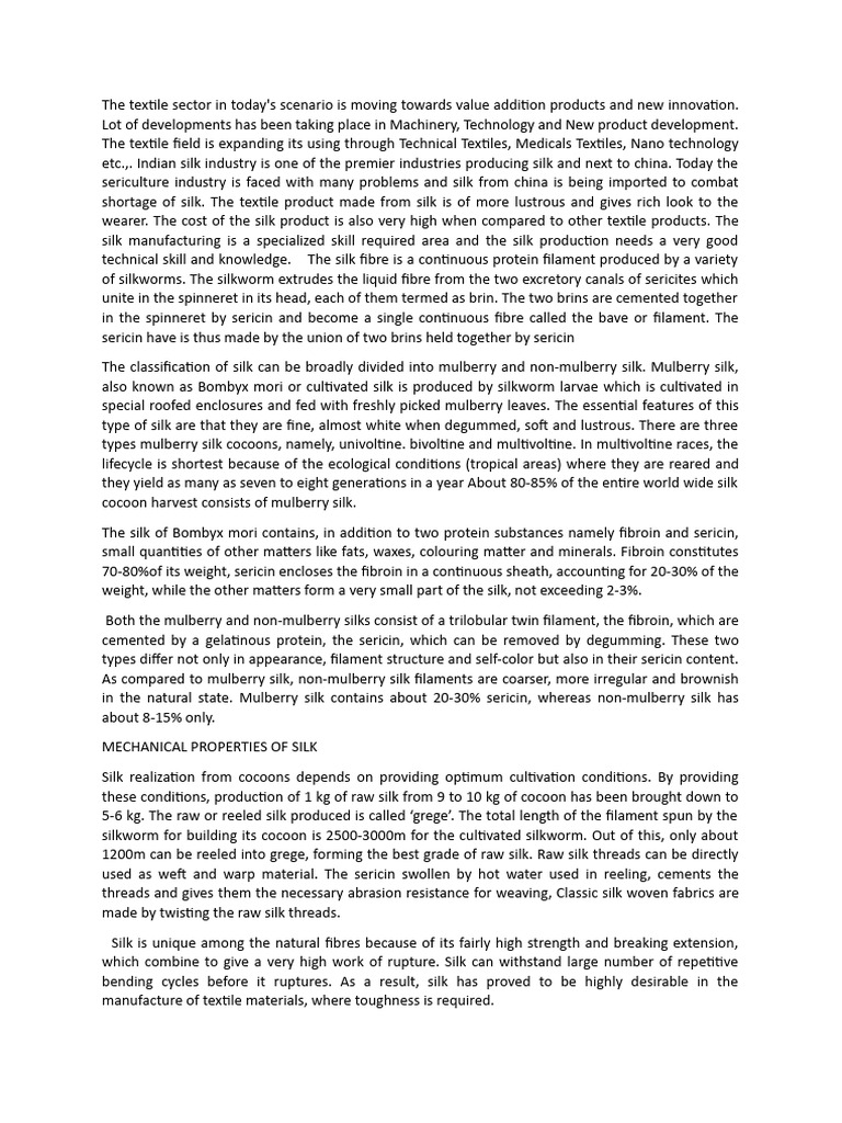 Silk Paper | PDF