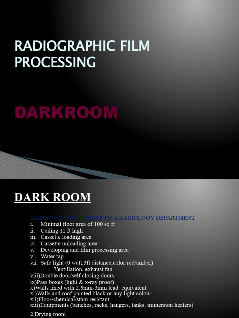 Darkroom 1 PDF
