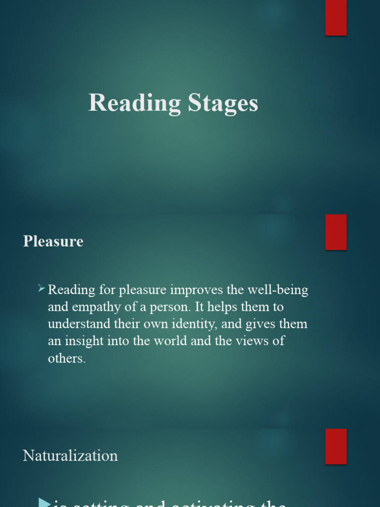 Reading Stages for Educators | PDF
