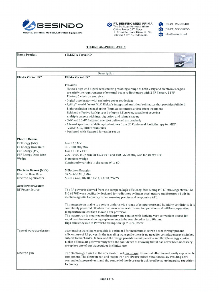 Spesifikasi | PDF