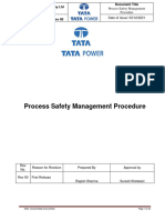 20 - Tata Power Process Safety Management Procedure