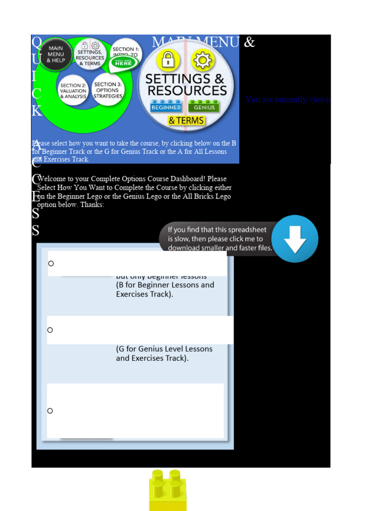 Option+Dashboard+for+Section+1 | PDF | Option (Finance) | Put Option