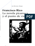 La Novela Picaresca y El Punto de Vista, Fco Rico